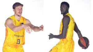 Pustovyi y Diop, nueva pareja interior del UCAM Murcia