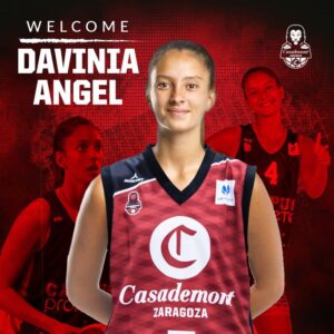 Davinia Angel, nuevo fichaje de Casademont Zaragoza femenino