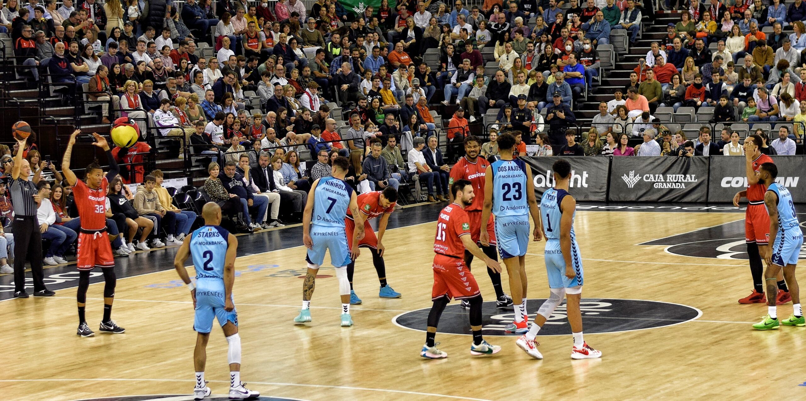 El rayo canario alumbra al Coviran Granada Basket Pasion