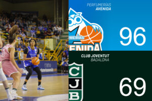 Arica Carter sigue con su buen momento en la victoria ante Joventut de Badalona