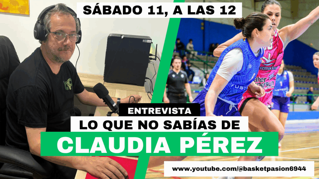 miniatura thumbnail para youtube de podcast entrevista rojo negro y blanco