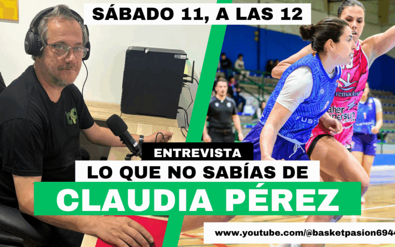 miniatura thumbnail para youtube de podcast entrevista rojo negro y blanco