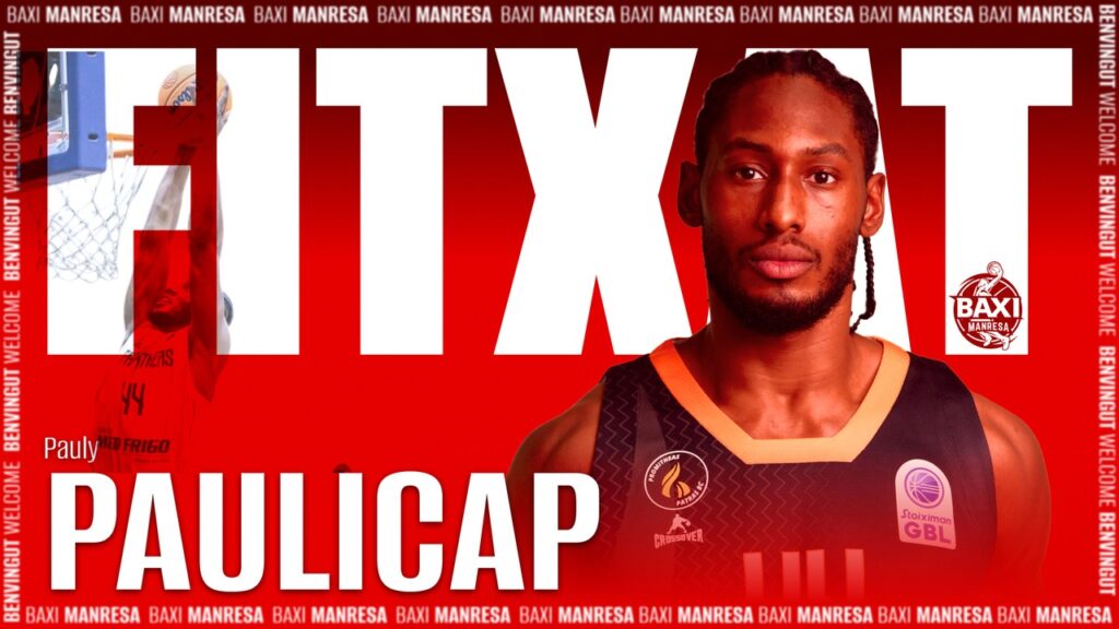 Pauly Paulicap, dureza y rebote para BAXI Manresa