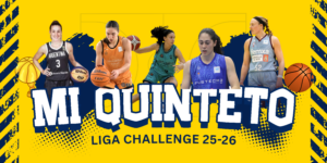 Blue and Yellow Illustrated Basketball Champions Banner